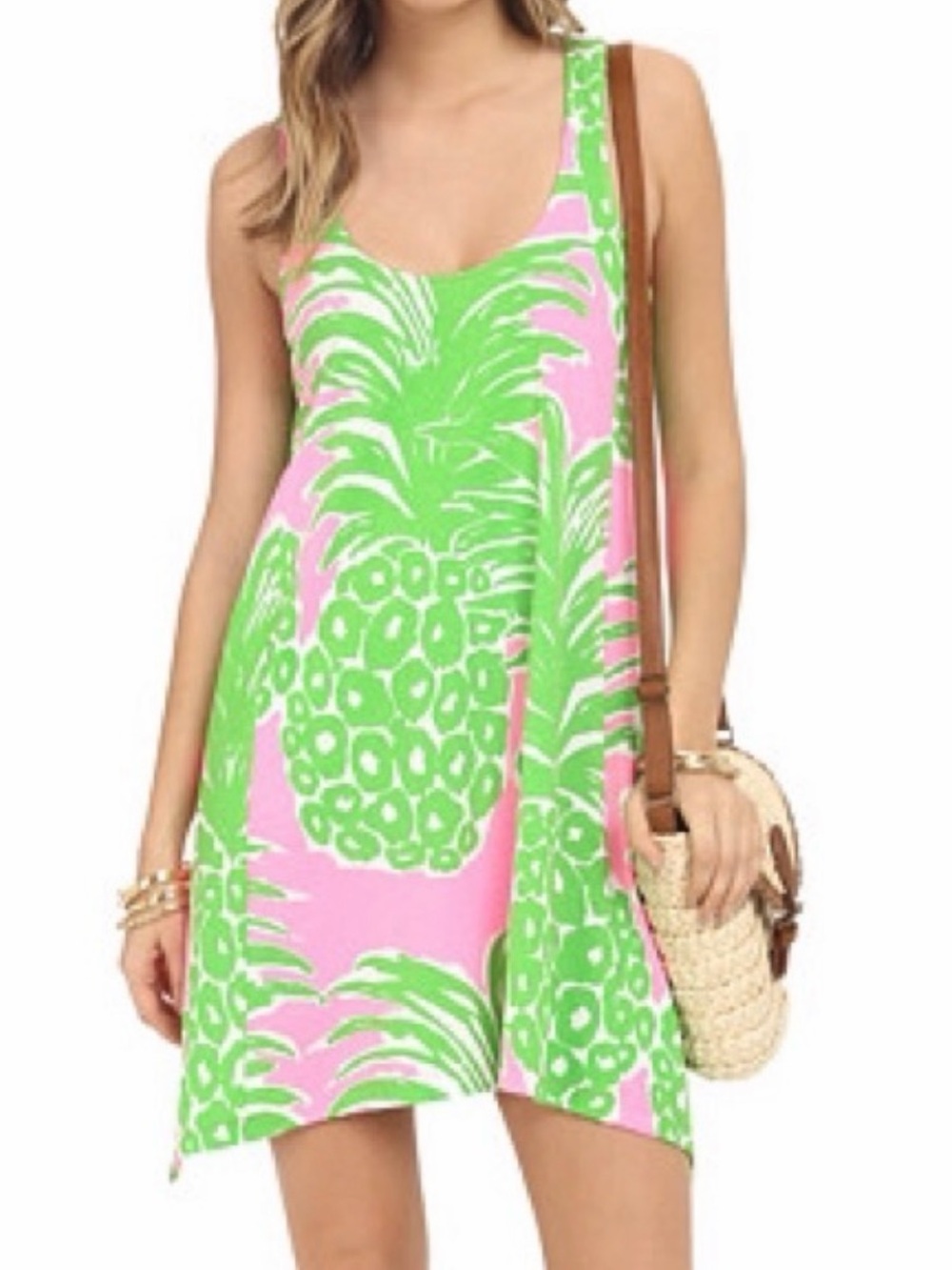 Lilly Pulitzer Pineapple Flamenco Dress